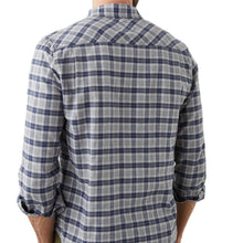 Load image into Gallery viewer, Rails Reid Plaid Shirt Mens Medium Blue Button Down Faded Navy Melange