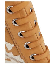 Load image into Gallery viewer, Rebecca Minkoff Crossbody Messenger Bag Brown Suede Leather Aztec Embroidered