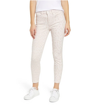 Load image into Gallery viewer, Current Elliott Jeans Womens 26 Pink Stiletto High-Rise Cropped Skinny Leopard