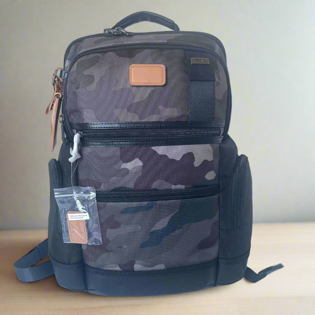 TUMI Parrish Khaki Camo Backpack 16 display picture 3