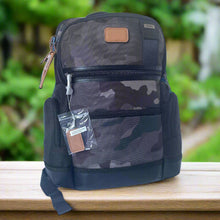 Load image into Gallery viewer, TUMI Parrish Laptop Backpack Ballistic Nylon Leather Khaki Camo 02223681KCM