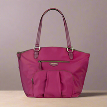 Load image into Gallery viewer, TWELVELittle Tote Diaper Bag Large PInk Allure Dome Crossbody Chemical Free