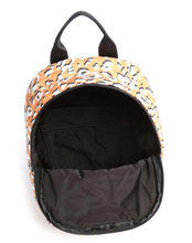 Load image into Gallery viewer, Ted Baker Backpack Laptop Large Yellow Leopard Puffer Nylon plus Mini Pouch