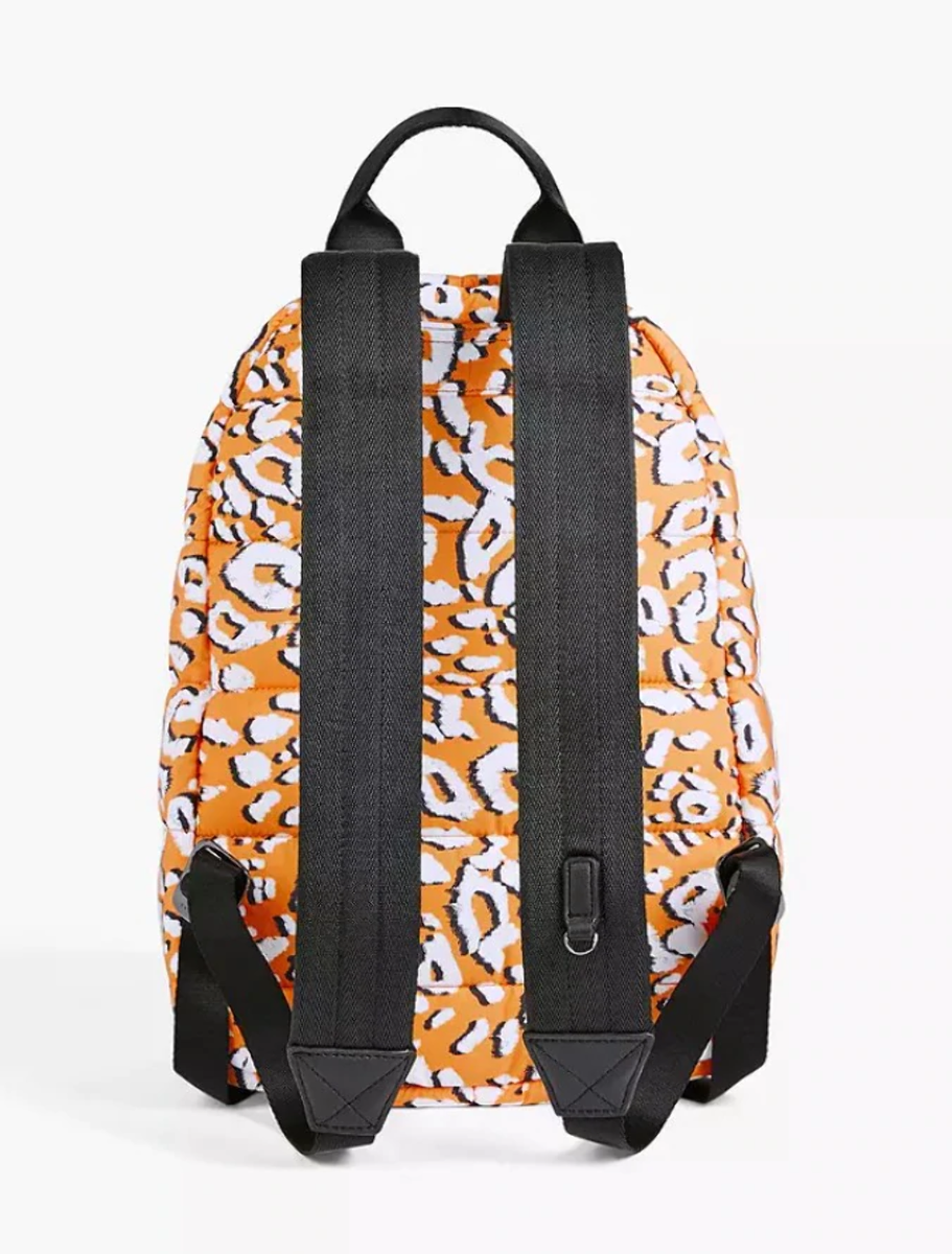Ted Baker Leopard Puffer Nylon Laptop Backpack Mini Pouch  display picture 3