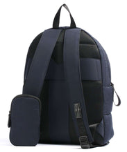 Load image into Gallery viewer, Ted Baker Backpack Mens Blue Large Puffer Nylon Quilted Laptop Sleeve, Streek