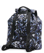 Load image into Gallery viewer, Ted Baker Backpack Womens Small Blue Nylon Nillana  Animal Print Lightweight Bag