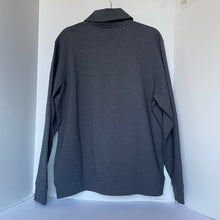 Load image into Gallery viewer, Tommy Bahama Martinique Shawl Sweater Mens Large Gray Cotton Sweatshirt