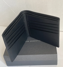 Load image into Gallery viewer, WANT Les Essentiels Benin Wallet Men’s Black Double Billfold Leather Bifold Boxed