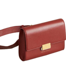 Want Les Essentiels Belt Bag Womens Red Leather Corzo Clutch Wristlet