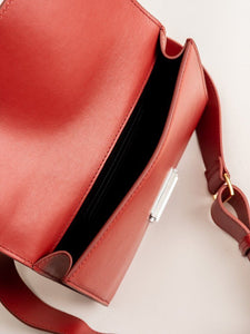 Want Les Essentiels Belt Bag Clutch Womens Red Leather Corzo Wristlet