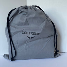 Load image into Gallery viewer, Zadig Voltaire XS Sunny Wings Small Leather Crossbody Bag Blue Top Zip Bowling