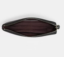 Load image into Gallery viewer, Coach X Disney Corner Zip Wristlet Holiday Black Minnie Mickey Daffy Pluto CN031