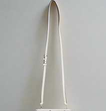 Load image into Gallery viewer, KarlLagerfeldCrossbodyWalletWhiteLogoZipAroundShoulderBagArtDeco