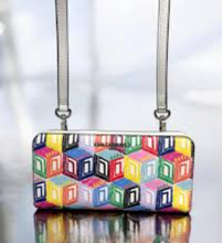 Load image into Gallery viewer, Karl Lagerfeld Maybelle Crossbody Wallet White Logo Zip Around Bag Art Deco
