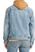 Load image into Gallery viewer, Madewell Denim Jacket Mens Blue Trucker Oversized Faded, Manitoba Wash