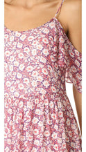 Load image into Gallery viewer, Rebecca Minkoff Buffy Cold Shoulder Floral Print Georgette Pink A-Line Dress XS - Luxe Fashion Finds