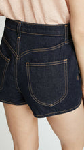 Load image into Gallery viewer, Rag & Bone/JEAN Womne's Ellie Western Style Dark Blue Denim Mini Shorts – 31. - Luxe Fashion Finds
