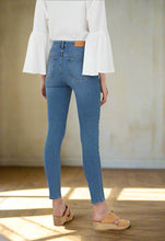 Load image into Gallery viewer, Mih Jeans Bridge High Rise Stonewash Skinny Ankle Crop Blue Jeans, Chip - 24 - Luxe Fashion Finds
