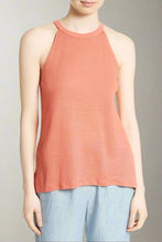 Load image into Gallery viewer, Joie Women's Odelia Linen Jersey Racerback Cami Tank Top – Blood orange – Large. - Luxe Fashion Finds
