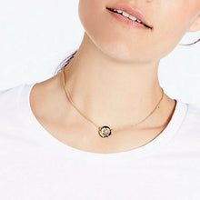 Load image into Gallery viewer, Kate Spade Deco Pearl Blossom 12K Gold-Plated Necklace Mini Pendant B/W w JBAG - Luxe Fashion Finds