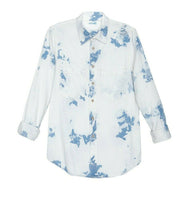 Load image into Gallery viewer, MOTHER Women's Double Foxy Cotton Distressed Grunge White Shirt - XS. - Luxe Fashion Finds