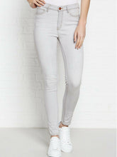 Load image into Gallery viewer, MIH Denim Bridge High Rise Super Skinny Medium Stretch Faded Gray Women's Jeans - Luxe Fashion Finds