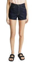 Load image into Gallery viewer, Rag & Bone/JEAN Womne's Ellie Western Style Dark Blue Denim Mini Shorts – 31. - Luxe Fashion Finds