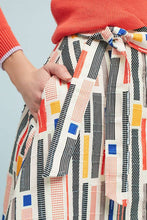 Load image into Gallery viewer, Anthropologie Skirt Womens 6  A-Line 50’s Midi Button Front Belted, Hutch