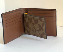 Load image into Gallery viewer, Coach Men’s 3 In 1 Wallet In Colorblock Signature Canvas Leather, Yellow C4333