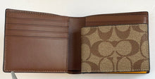 Load image into Gallery viewer, Coach Men’s 3 In 1 Wallet In Colorblock Signature Canvas Leather, Yellow C4333