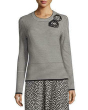 Load image into Gallery viewer, Kate Spade New York Rosette Stripe Sweater for women