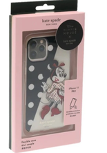 Load image into Gallery viewer, Kate Spade X Disney iPhone 11 PRO Case Minnie Mouse Polka Dot Hardshell