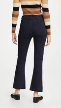 Load image into Gallery viewer, Paige Jeans 31 Womens Ankle Flare Blue Claudine Patch Pocket High Rise Transcend