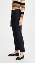 Load image into Gallery viewer, Paige Jeans 31 Womens Ankle Flare Blue Claudine Patch Pocket High Rise Transcend