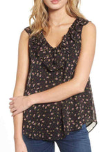 Load image into Gallery viewer, Rebecca Minkoff Women's Carlisle Sleeveless V-Neck Floral Print Top - Small