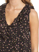 Load image into Gallery viewer, Rebecca Minkoff Women's Carlisle Sleeveless V-Neck Floral Print Top - Small
