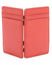 Load image into Gallery viewer, Royce New York Card Wallet Mens Magic Bifold 4-Sided Red Leather Slim , NIB