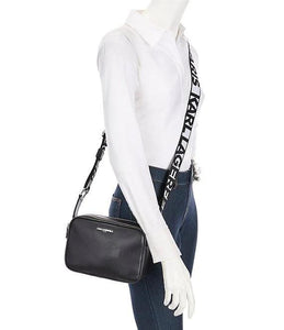 Karl Lagerfeld Maybelle Crossbody Camera Bag Women Green Vegan leather