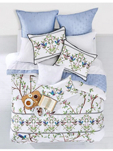Load image into Gallery viewer, Ted Baker Duvet Cover Set King 3-Piece108x96 Floral White Cotton Highgrove