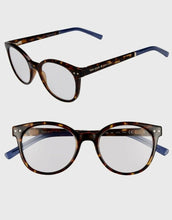 Load image into Gallery viewer, Kate Spade Women's Kaylin Cat Eye Round Tortoise Shell Reading Glasses, +1.50
