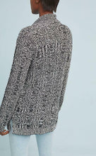 Load image into Gallery viewer, Anthropologie Women’s Cardigan - Shawl Collar Cotton Rib Knit Open Front Grey - S - Luxe Fashion Finds