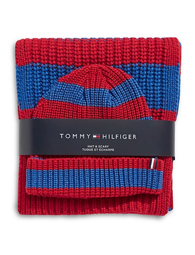 Tommy hilfiger hat and scarf hotsell