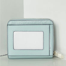 Load image into Gallery viewer, Kate Spade Staci Small Blue Saffiano Leather Wallet