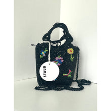 Load image into Gallery viewer, STAUD Zoe First Bloom Night Beaded Crossbody Bag