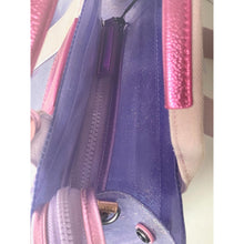 Load image into Gallery viewer, Kurt Geiger Southbank Small Tote Crossbody Lilac Glitter Vinyl Eagle