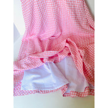 Load image into Gallery viewer, Avec Les Filles Anthropologie Pink Gingham Bustier Midi Dress Size 8