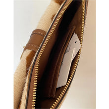 Load image into Gallery viewer, Coach Ashton Wristlet CDY07 Haircalf Cow Print Leather Clutch Brown C