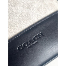 Load image into Gallery viewer, Coach Dominic Sling Pack CY801 Chalk Black Signature Canvas Leather Crossbody