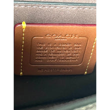 Load image into Gallery viewer, Coach Mila Crossbody Bag Maple Leather CAO01 Signature Canvas w Zip Pouch**