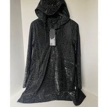 Load image into Gallery viewer, Rains A-Line Waterproof Hooded Rain Jacket – Women's Small, Black